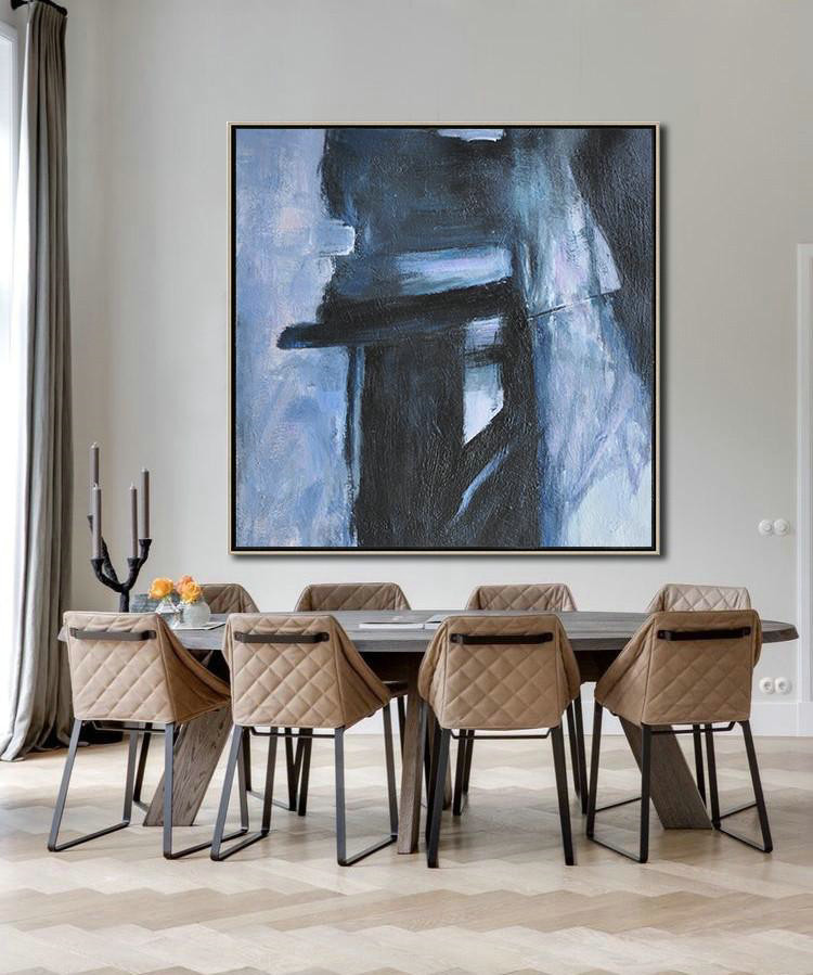 Large Abstract Art,Hand-Painted Oversized Minimal Painting On Canvas,Custom Canvas Wall Art